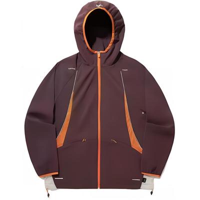 Li Ning Casual Loose Windbreaker Unisex Outerwear Brown AFDU815-4