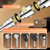 G1/2 Universal Shower Head Valve One Key Water Stop Switch G1/2 Water Saving Push Button Handheld Shower Quick Shut-off Valve