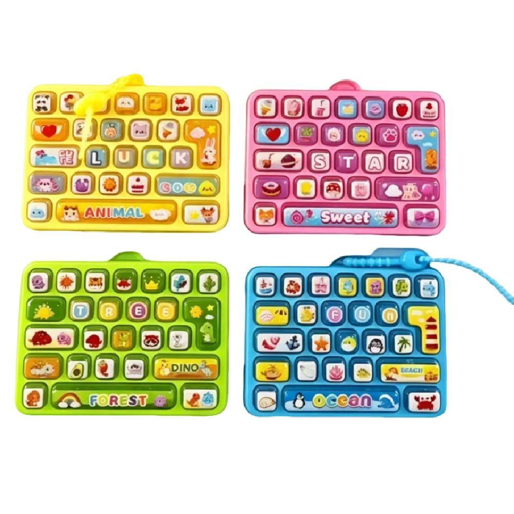 Cartoon Fingertip Button Keyring Mini Stress Relief Fidget Toy  Office Use