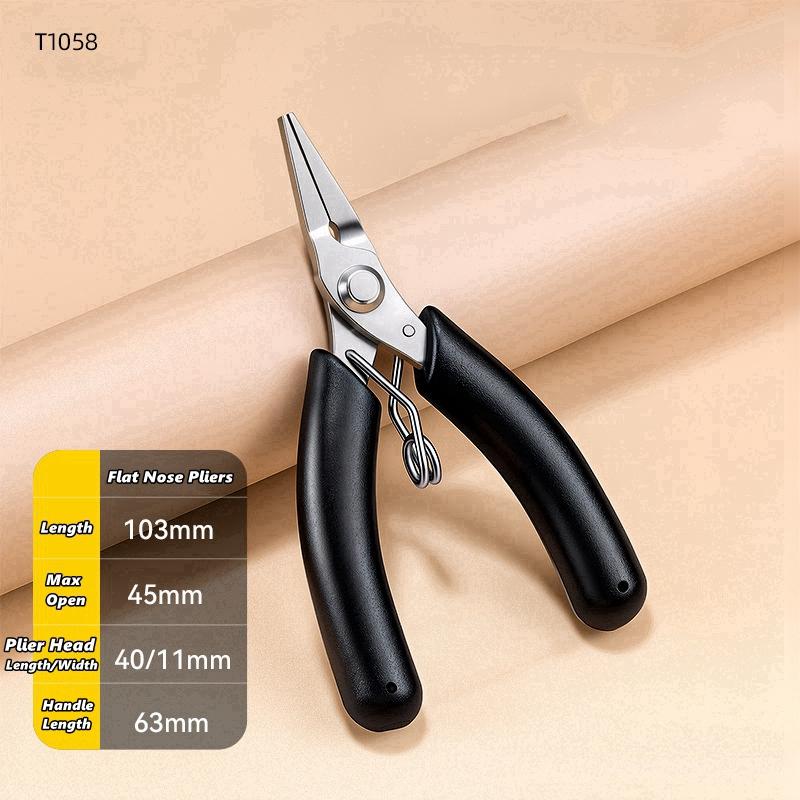 Xiaomi Mini Diagonal & Chain Nose Pliers Set for Jewelry Making Beading Craft Repair DIY Handmade Multifunctional Precision Hand Tool