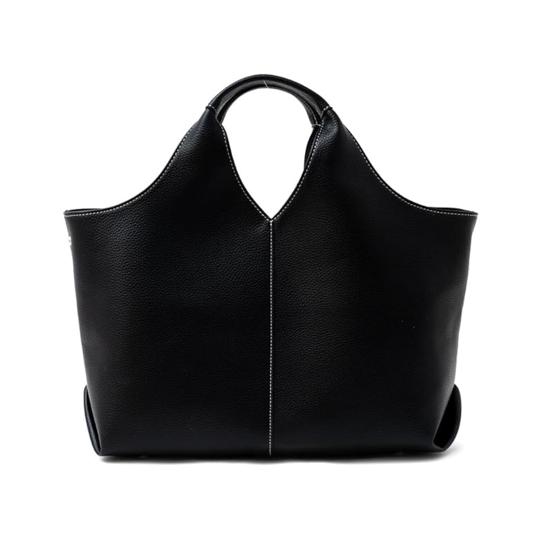 

[VITAFELICE] Vita Felice triangle handle 2way tote bag ladies inb-10138p (black)