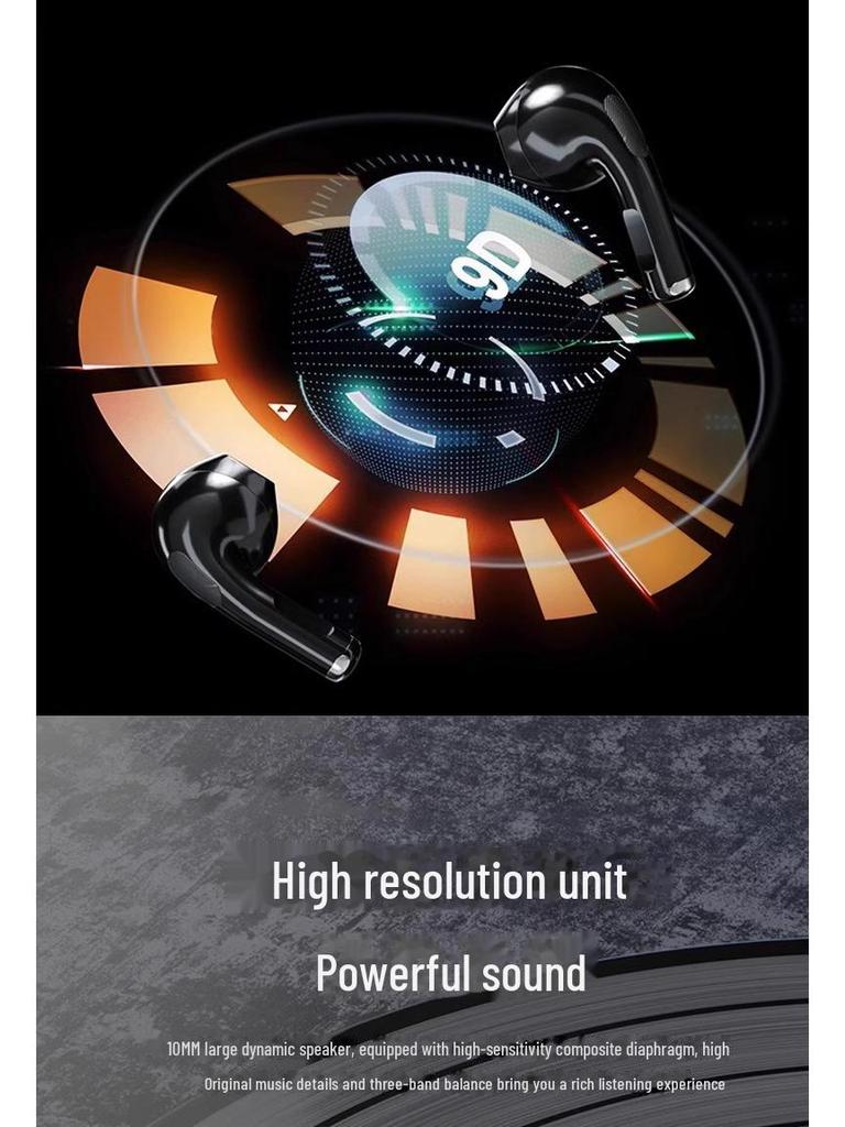 Bluetooth 2024 Noise-Cancelling Sports Earbuds for Huawei and Apple