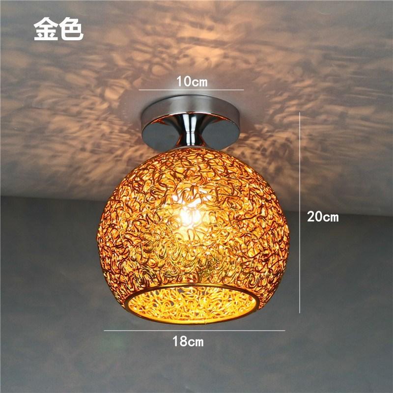 Modern Simple Color LED Ceiling Light Nordic Bedroom Children's Room Balcony Aisle Corridor Home Lamps Originality Ceiling Lamp