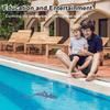Ferngesteuertes Hai-Spielzeug, Pool-Spielzeug für Kinder und Erwachsene, hochsimuliertes Hai-Ferngesteuertes Boot mit Licht- und Wassersprühfunktionen