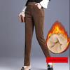 Women's Fall and Winter Padded Corduroy Casual Pants Loose Korean Version of The Harlan Pants