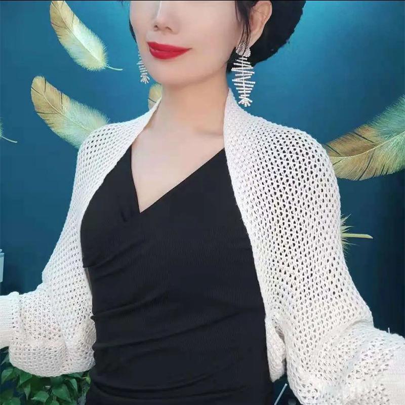 Women's Mesh Ice Silk Cardigan: Sun Protection Neck Guard & Shawl