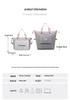 Foldable Large-Capacity Travel Bag with Dry/Wet Compartment for Gym, Swimming, Yoga, Student Trips, and Business Travel