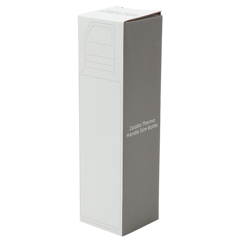 Zalatto Slim Thermos Stainless Steel Mug Bottle, 450ml, Vacuum Insulated, Keeps Hot or Cold, Khaki (Men's Stylish Matte Series) TS-1508-025