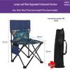 Portable Outdoor Metal Folding Moon Chair for Camping & Picnics