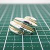 [Used] TIFFANY 925/750 Twisted Ring / Size 10 / j69-3
