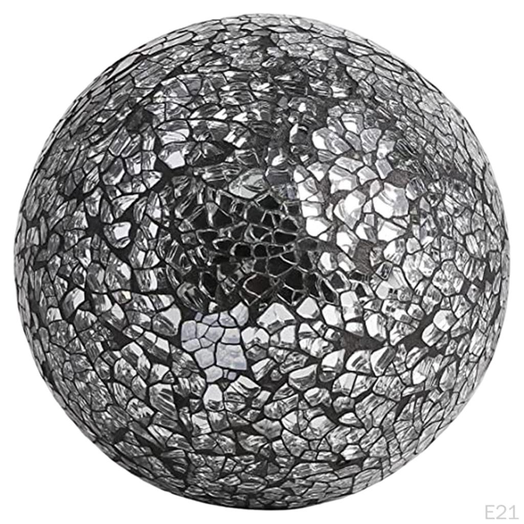 -Ball Balls Set Centerpieces Bowls 8cm Glass for Coffee Table Decor