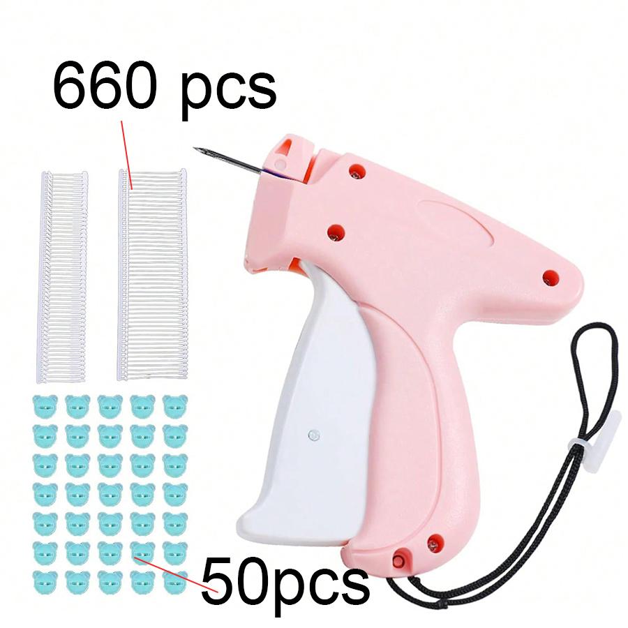 

Пистолет для микробиркования одежды Мини-скоростной пистолет для тонкой строчки Быстрый фиксатор одежды для одежды Инструменты для пришивания микроэтикеток