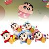 Cute And Adorable Crayon Shin-chan Figure Pvc Material 7.5cm Height Collectible Toy