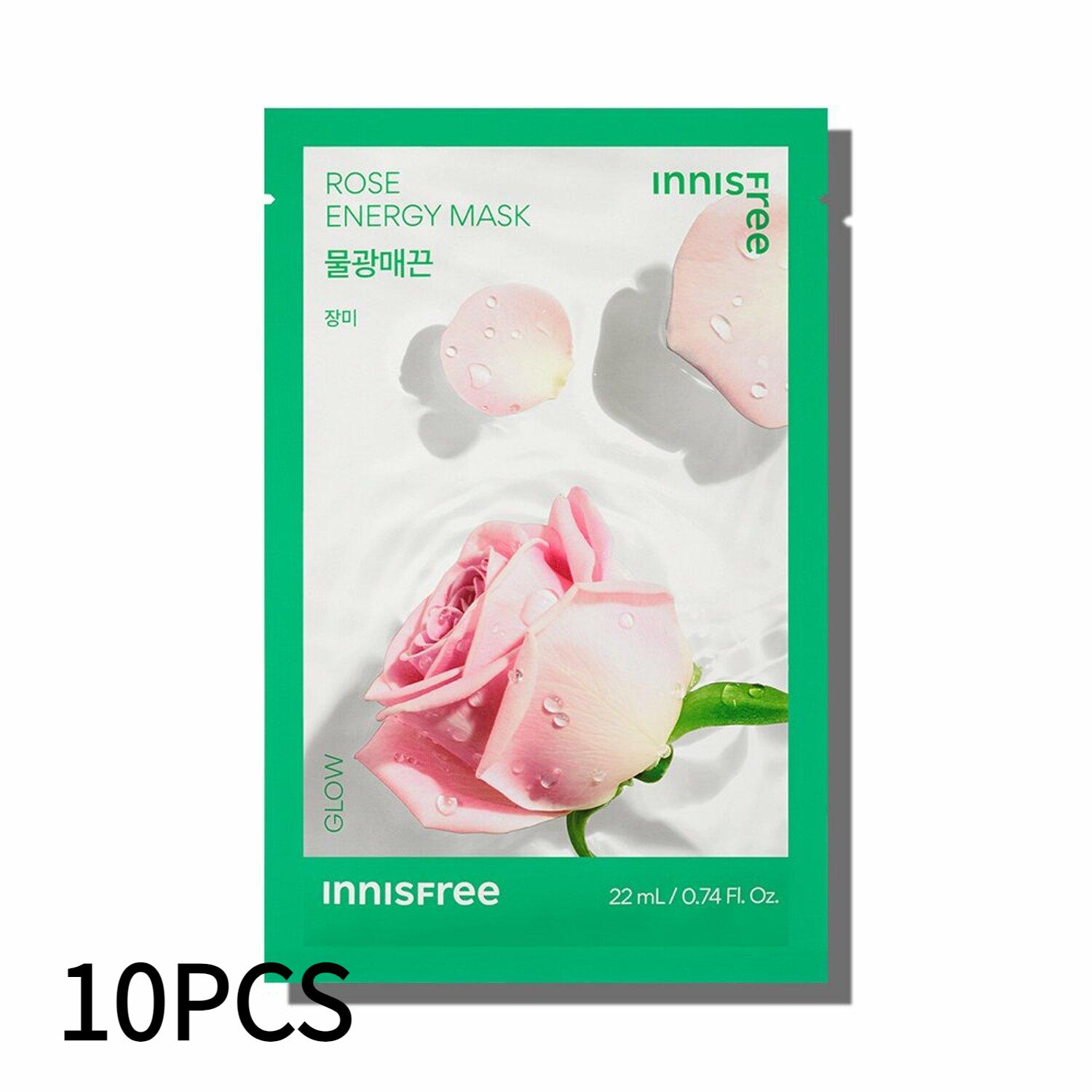 

Innisfree Rose Энергетическая маска 22 мл 10pcs