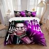 Joker'S Mania Print 3Pcs Bedding Setduvet Cover With 2 Bedropillowcase Home Birthday Gift