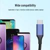 Custom Type-C To USB Fast Charging Cable, 3A High Current, Aluminum Alloy