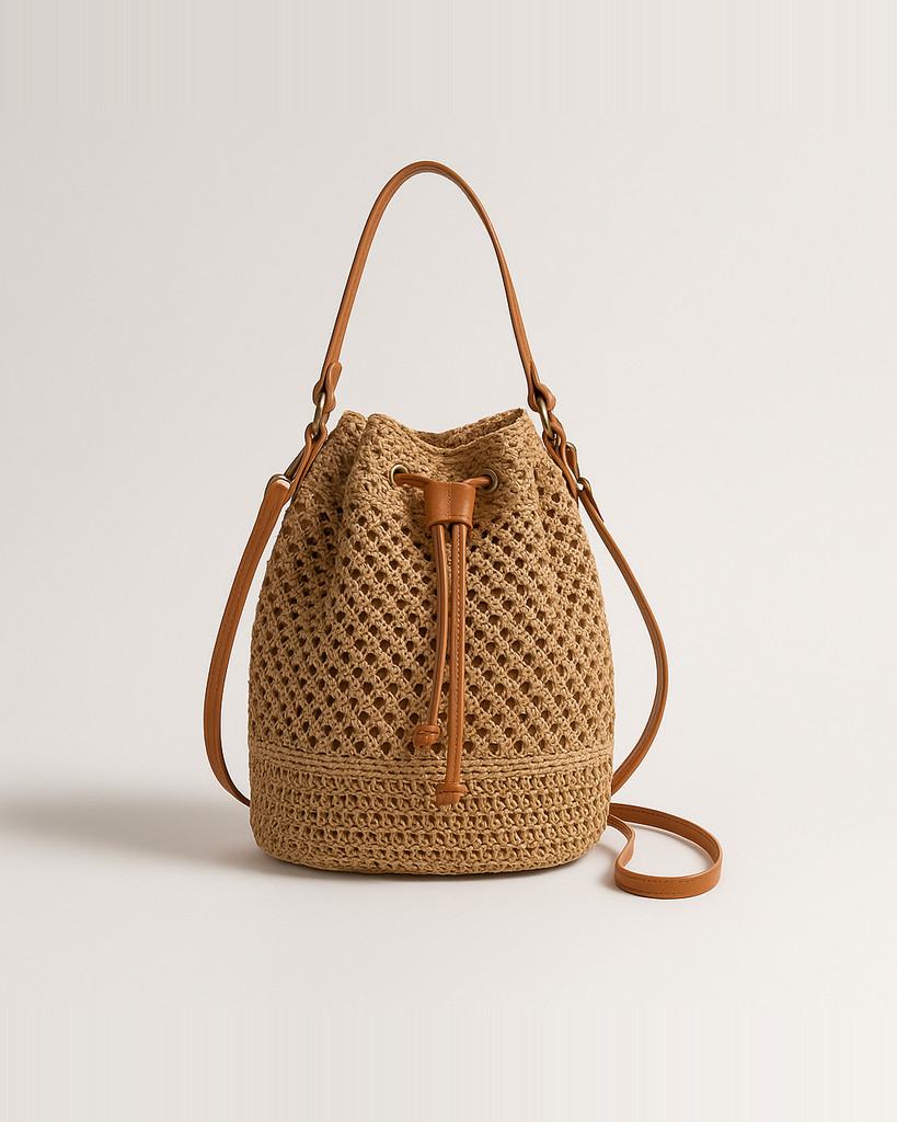Vintage Summer Women Hand-Woven Rattan Straw Beach Wicker Crossbody Bags Female Handbag Purse Clutch Shopping Bags
