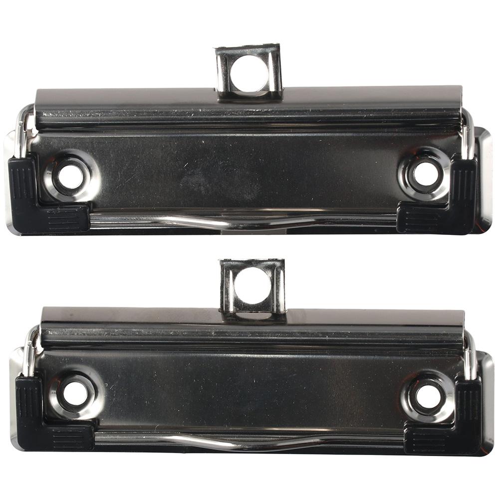 10 Pack Metal Mountable Clipboard Clips Silver Clipboard Clips Mount Handle Mountable Clips  Office