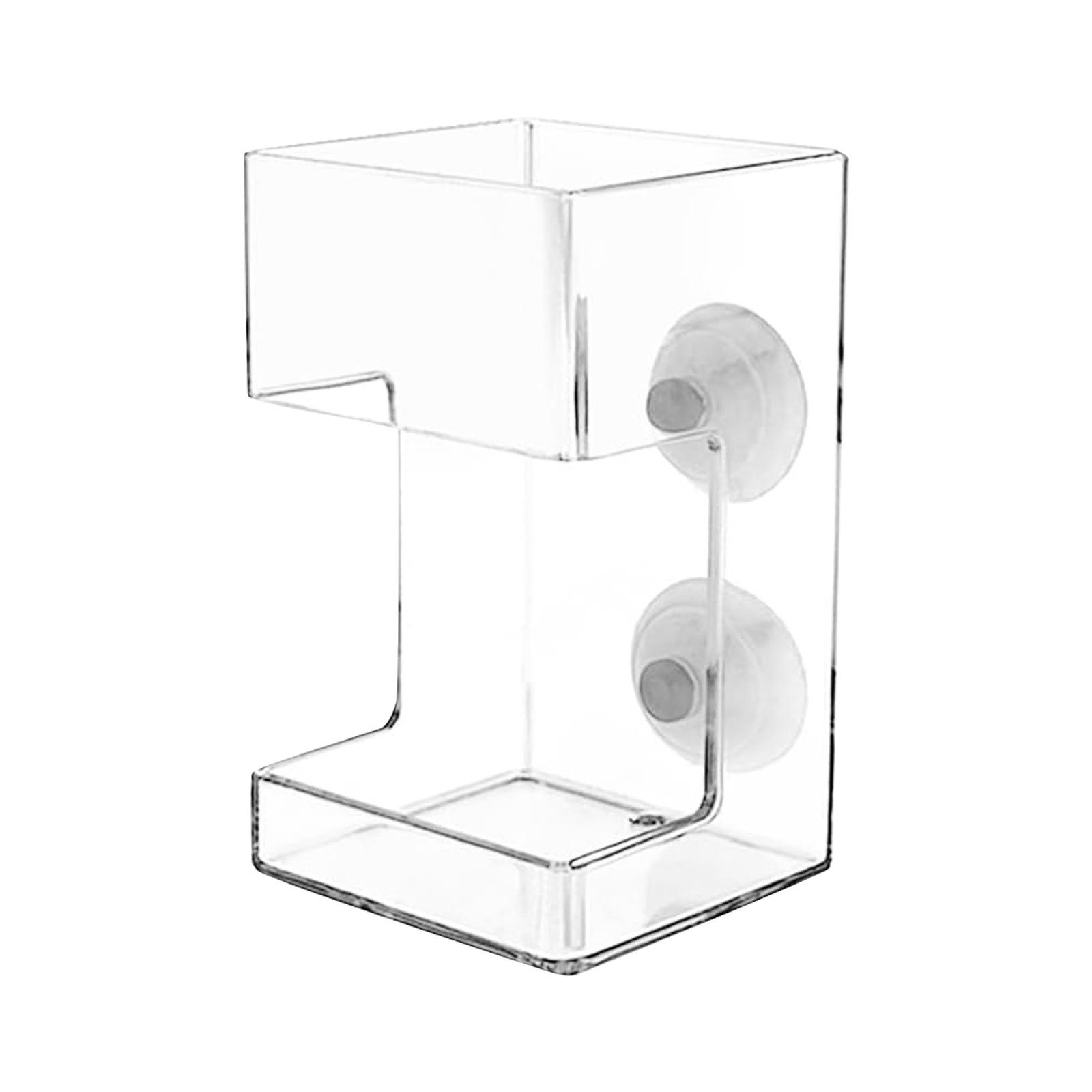 

Кормушка для аквариумных рыбок, новый поддон для аквариума с присоской, акриловая трубка для кормления, подставка для корма для рыб, кормушка для аквариумных черепах и креветок One Size