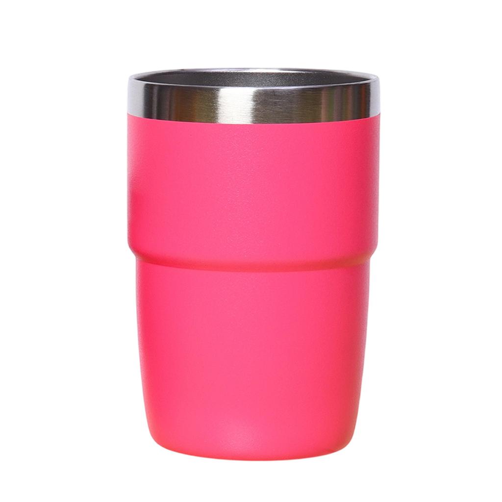 Insulated Stainless Steel Tumbler Cup with Double Wall Vacuum Travel Mug for Hot and Cold Beverages 12oz Durable Design