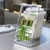 Cauliflower and Broccoli Phone Case iPhone 15 Pro Max 11 12 13 16 14 Plus Silicone Shockproof Transparent Phone Case