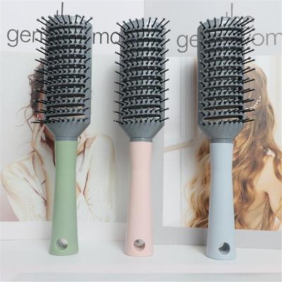 Faster Blow Drying Cushion Brush Vented Curved Curling Comb for Women