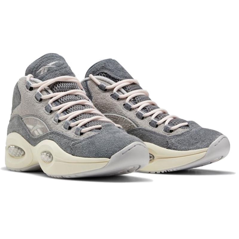 Reebok Question Mid 'Grey Suede' Sneakers FW0875