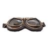 [ZCJSZP] New Retro Goggles Vintage Pilot Goggles Protective Gear Glasses Auto Bike Luther Cafe Scooter Eye Protect Supplies Upgrade