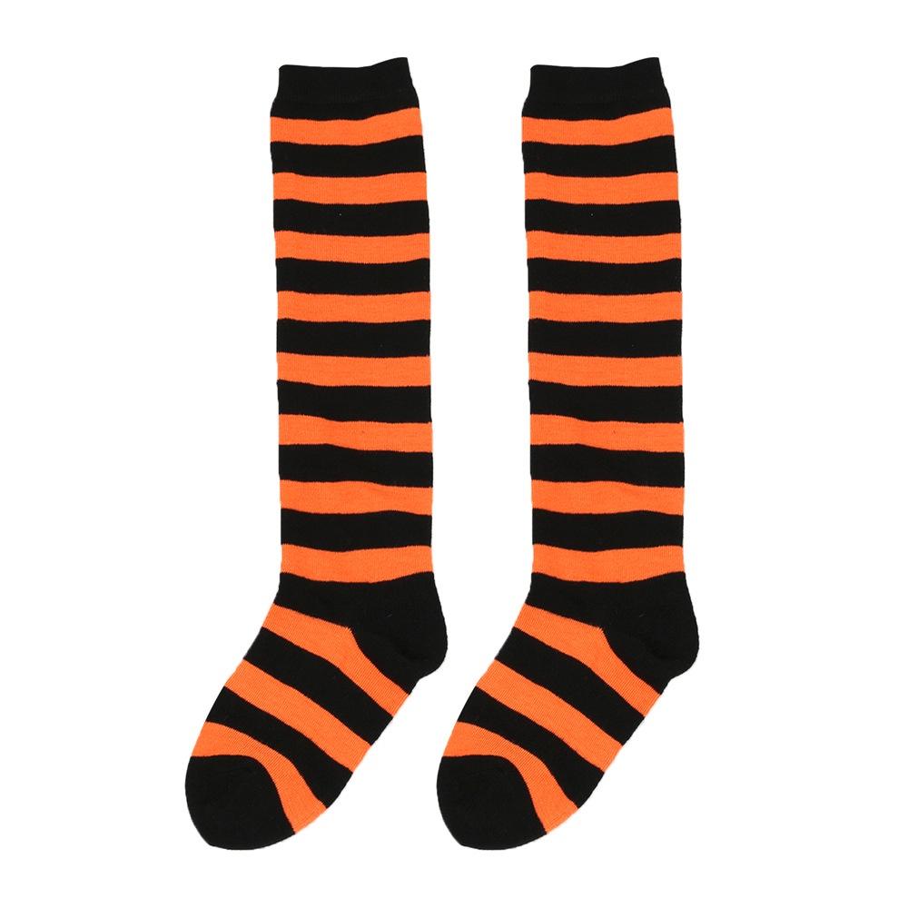 

Pack Of Trendy Striped And Checkered Patterned Socks For Girls Perfect For Middle-aged Children StyleE