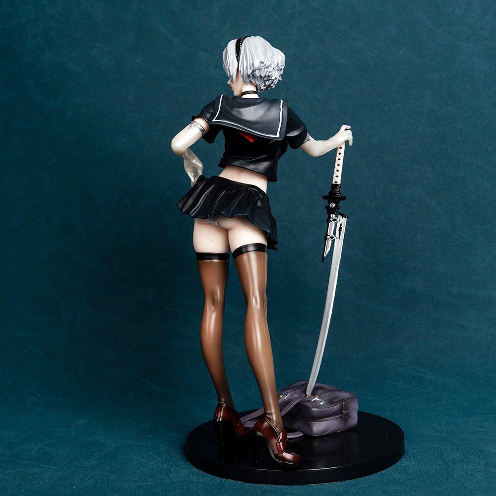 28cm NieR:Automata YoRHa No.2 Type B 2B PVC Action Figure Anime Figure Model Toys Collection Doll Gift