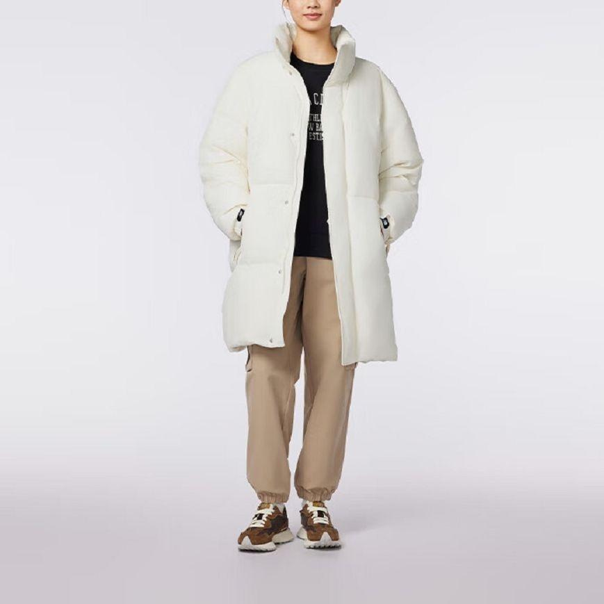 New Balance Hooded Puffer Jacket Asia Sizing 'White' Men's NPD49031-WT