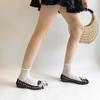 Fashion Flat Sandal Shoe Summer Heels 2025 Women's Without Girls Plastic Rhinestone New Outside Flower Scandals Floral Rhinestone Sandal