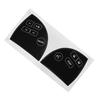 New Steering Wheel Control Button Decals Stickers For Lexus ES350 2007-2012