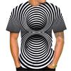 Plus Size Men's 3D Pretty Woman Print T-Shirt, Casual Crew Neck Short Sleeve T-Shirt with Anime Beauty Design,