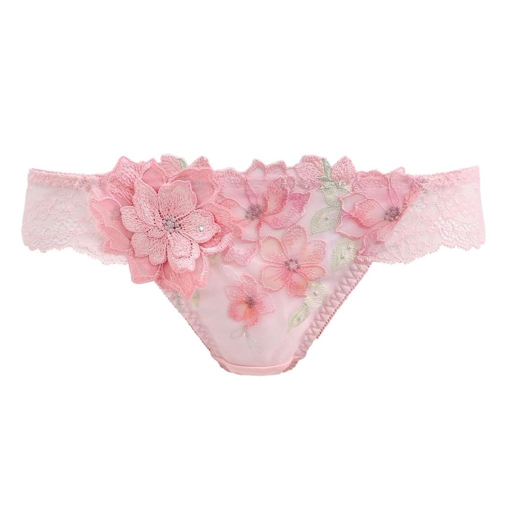 Himiko 026 Series Shorts Thong Tanga M L Lingerie T-Back (PI-Pink, L)