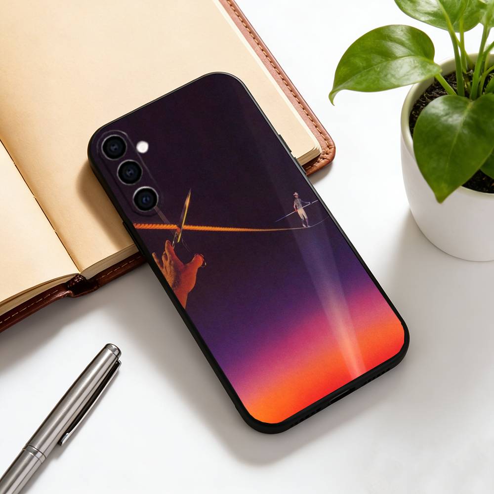 Supertramp Breakfast in America Phone Case Black Silicone Soft For Samsung Galaxy A73,A72,A71,A70,A53,A52,A51