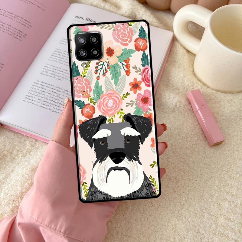 

Schnauzer Puppy Dog Art For Samsung Galaxy A06 A16 A26 A36 A56 A52 A53 A33 A13 A34 A54 A14 A15 A35 A55 A22 A32 Case Samsung A34 5G