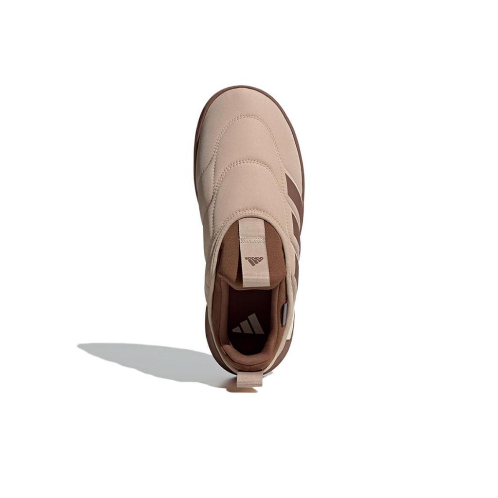 Adidas Adipuff Módní trendy protiskluzové odolné nízké ležérní boty Unisex tenisky Hnědé JP7710