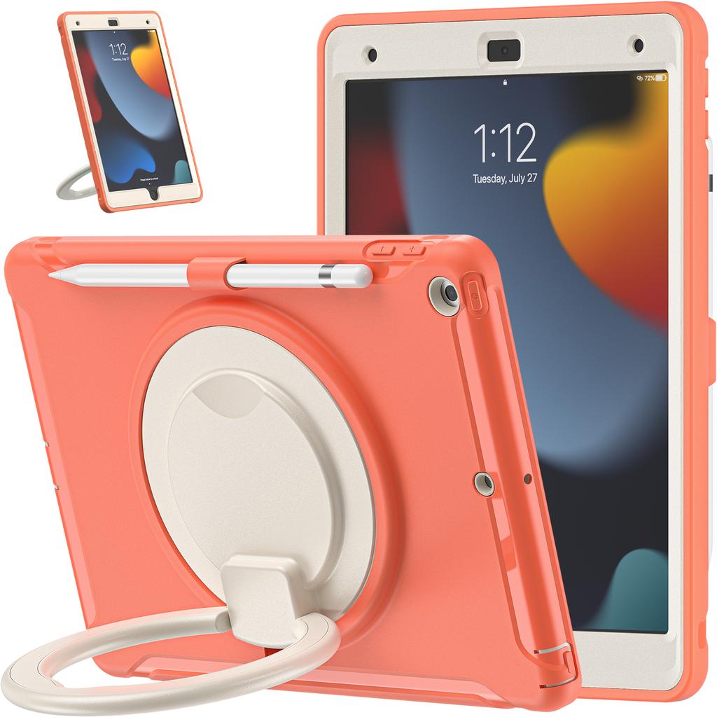 Case for IPad A16 2025 11th 10.9 2022 10th 10.2 7th 8th 9th Gen Air 3 2 1 Pro 10.5 9.7 2017 2018 Rotating Armor Cover Shockproof