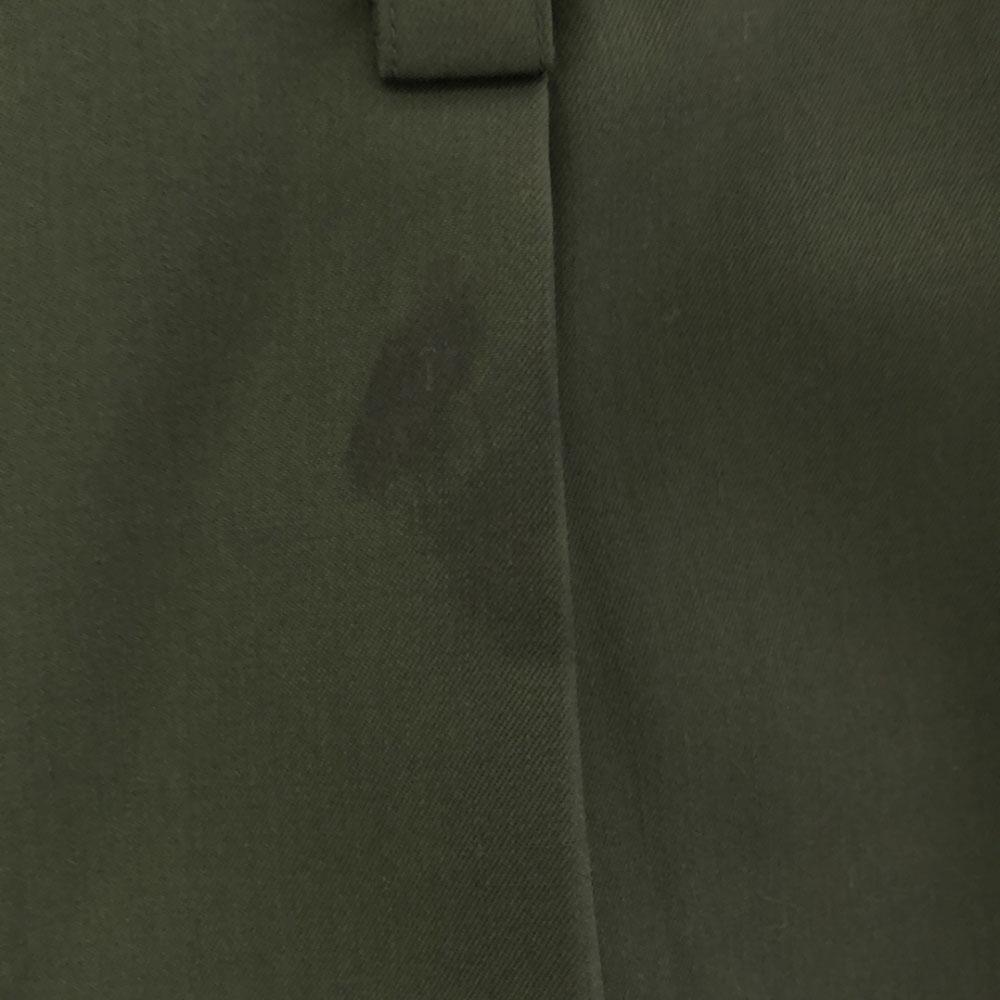 Loro Piana embroidery Two-tuck Wool pants Green system Men's Used