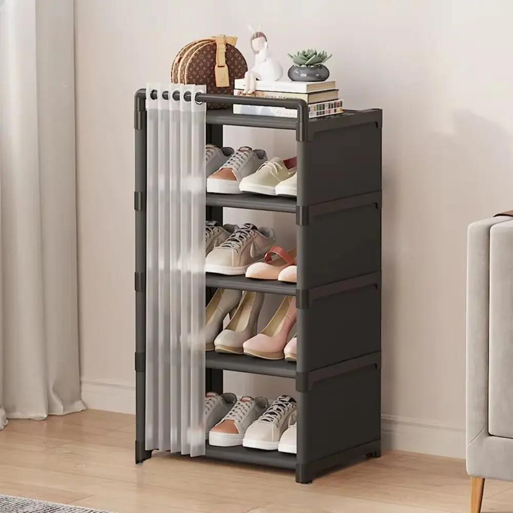 Staubdichtes Schuhregal Haushaltsregale Mehrschichtiges Regal Staubdichte Tür Staubdichte Schuhaufbewahrungsbox Schuhregal Organizer Schrank