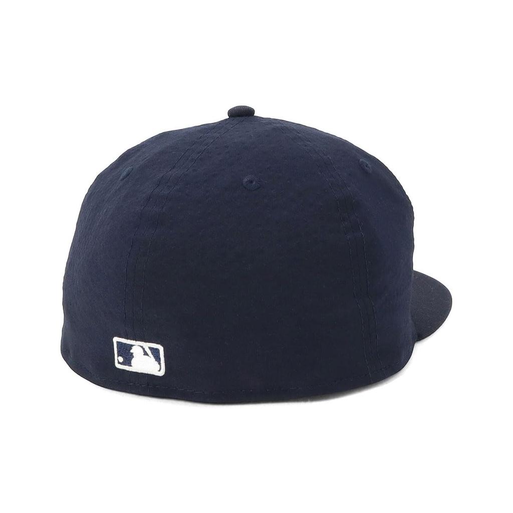 New Era 59FIFTY SB MLB Seersucker SD Navy Size 7 SADPAD SEERSUCKER Two-Tone Cap, 3/4 (5950SB NVY)