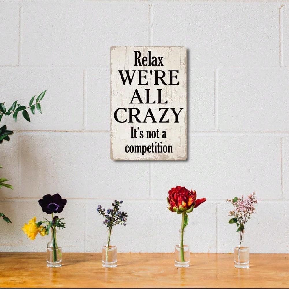 Vintage Funny Metal Tin Sign Home Bar Wall Decor 8x12 Inch