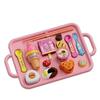 Pretend Play Lunch Box Pudding Toy Little BearShape Play House Toys Pudding Feeding Set  Kids Toy