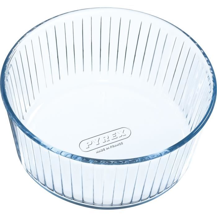 Soufflé Mold - PYREX - 1450158 - Borosilicate Glass - 21 Cm
