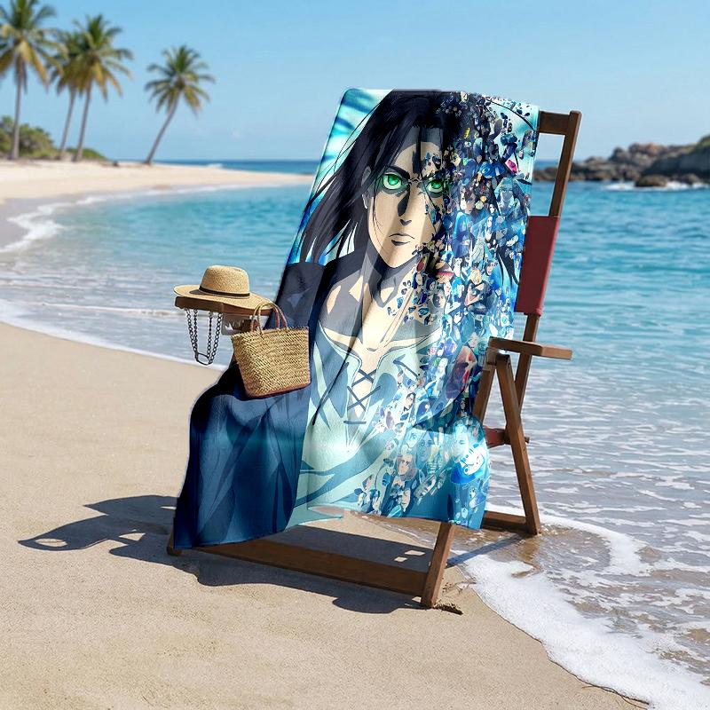 Eren Fashion Beach Towel: Ideal for Summer Adventures Soft, absorbent and quick drying suitable for swimming and bathing
