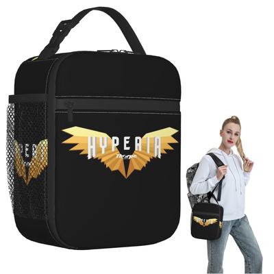 Hyperia Thorpe Park Logo Isolierte Lunchtasche für Damen Kinder Tragbare Lebensmittelboxen Thermische Lunchbox Tragetasche