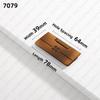 KAK Hidden Furniture Handle Gold Aluminum Alloy Flat Concealed Buckle Cabinet Pulls Flush Mounted Wardrobe Door Handle Hardware