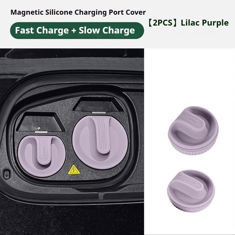 Per Chery Tiggo8 Tiggo9 Tiggo7 Serie Nuova Energia Copertura Protettiva Magnetica in Silicone per Porta di Ricarica Auto Copertura Impermeabile Antipolvere