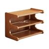Multi-Layer Desktop Organizer for Office, Dining Table, and Countertop Storage